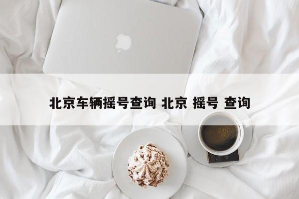 北京车辆摇号查询 北京 摇号 查询