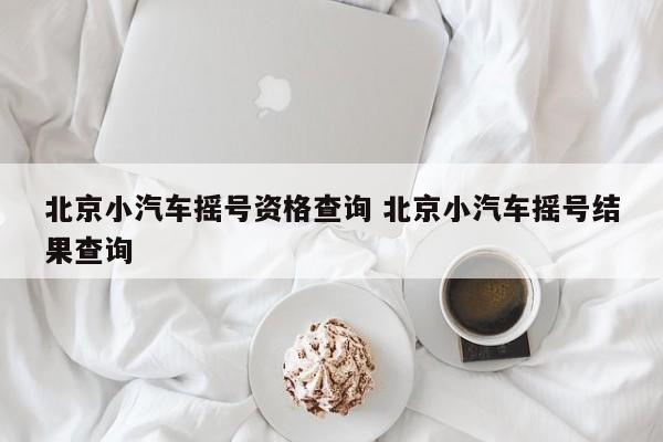 北京小汽车摇号资格查询 北京小汽车摇号结果查询